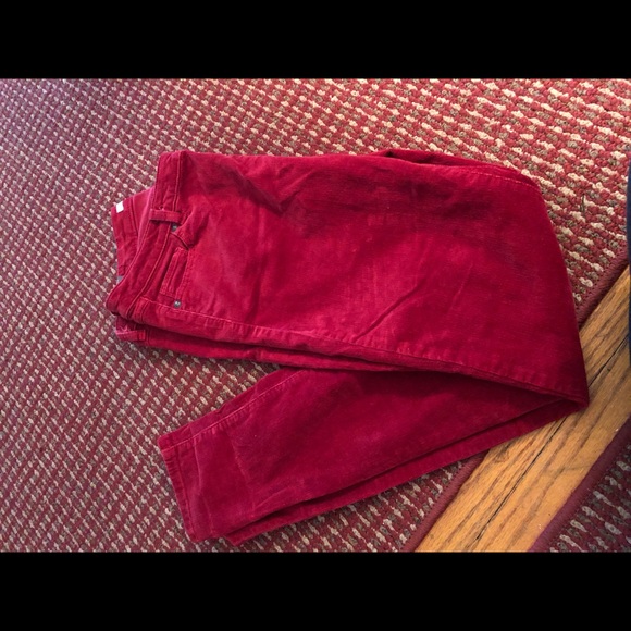 Lauren Conrad red Courtory red skinny pants! - Picture 2 of 5
